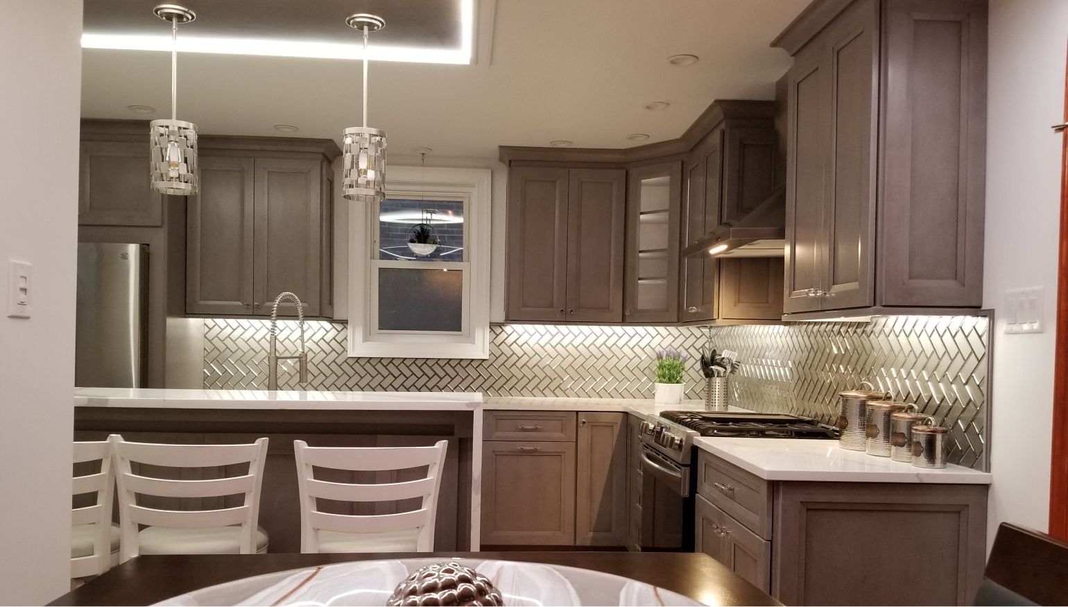 renovated kitchen