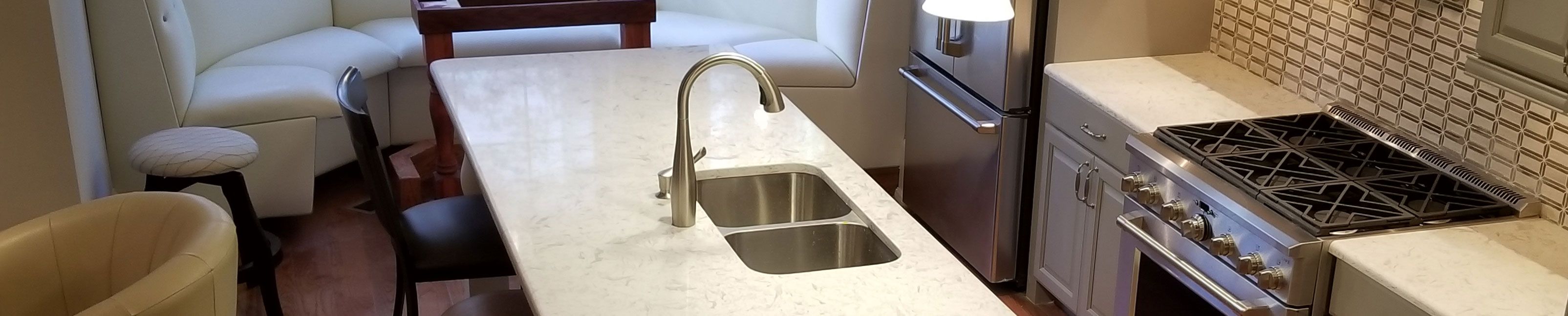 renovated kitchen sink